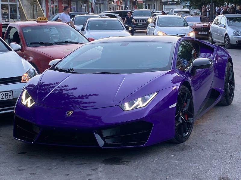 Lamborghini Huracán spotted in Gostivar