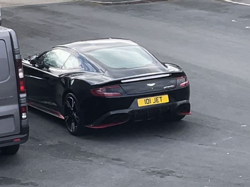 Aston Martin Vanquish (2019) spotted in Eastleigh, United Kingdom