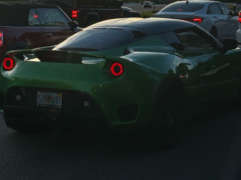 Lotus Evora spotted in Naples