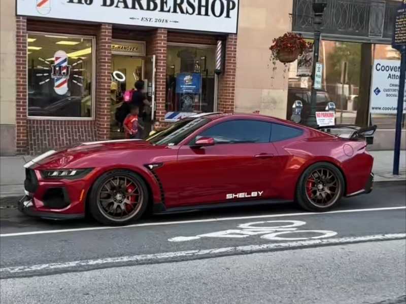 Ford Mustang Shelby GT500 spotted in Harrisburg