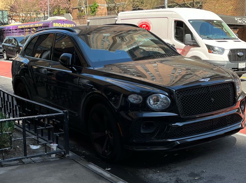 Bentley Bentayga spotted in Kara-Kulja