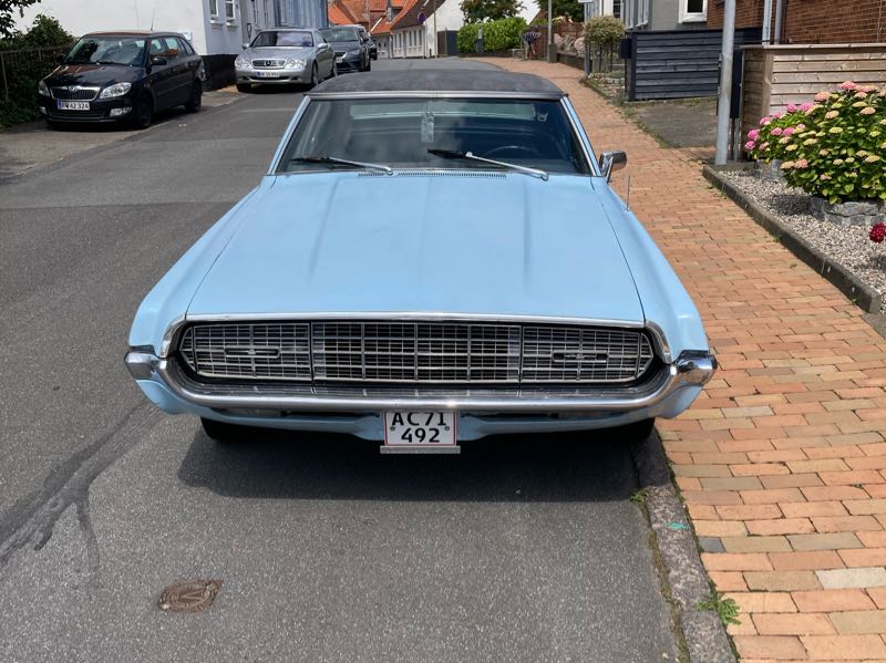 Ford Thunderbird spotted in Sønderborg