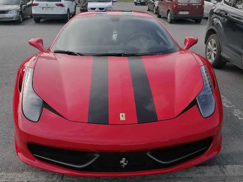 Ferrari 458 Italia spotted in Námestovo