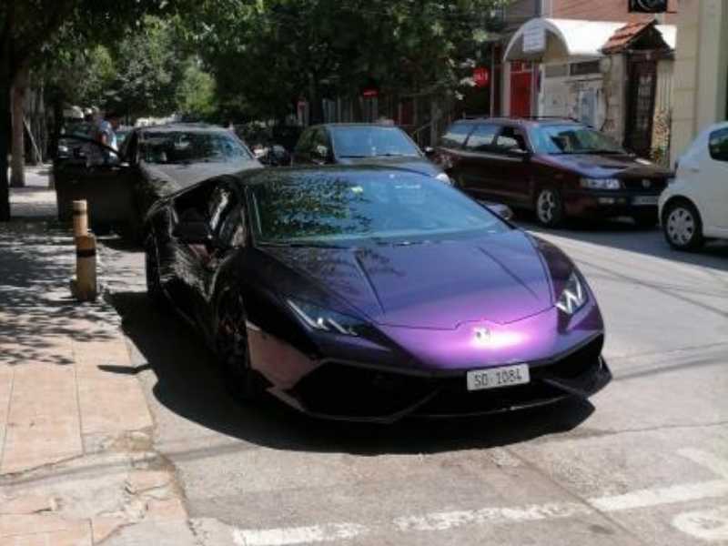 Lamborghini Huracán spotted in Kumanovo