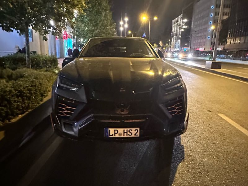 Lamborghini Urus (2024) spotted in Istanbul, Turkey