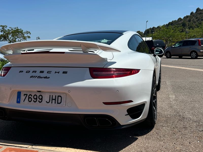 Porsche 911 Turbo spotted in Castelló de la Plana