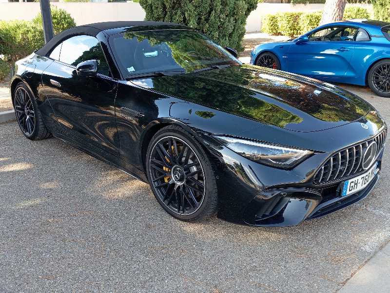 Mercedes-Benz SL 63 AMG spotted in Montpellier