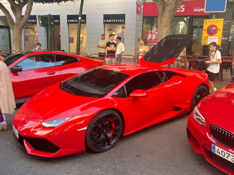 Lamborghini Huracán spotted in Almería