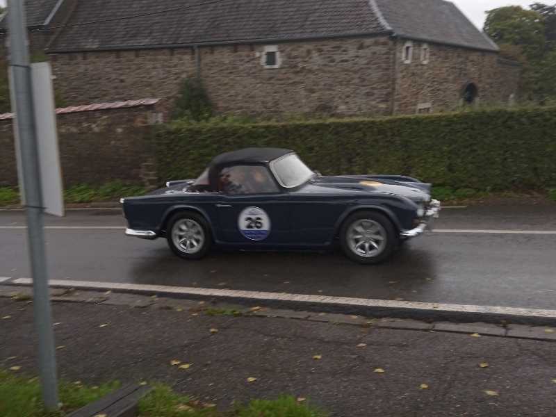 Triumph TR4 spotted in Liège