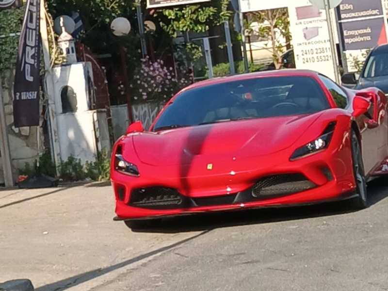 Ferrari F8 Tributo spotted in Lárisa