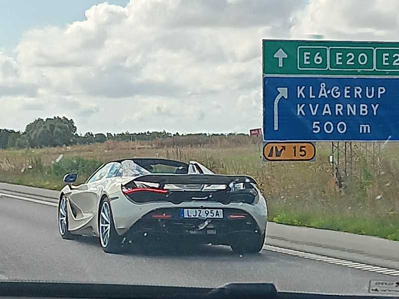 McLaren 720S (2017) spotted in Grythyttan, Sweden