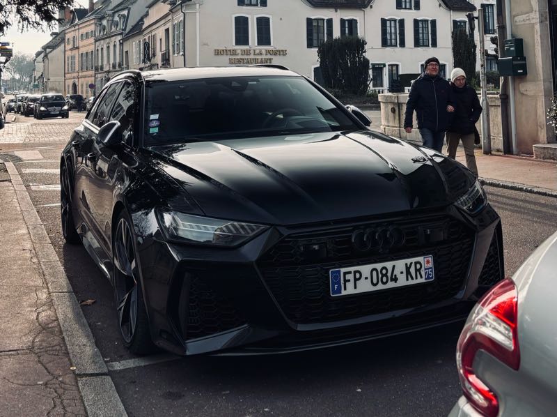 Audi RS7 spotted in Beaune
