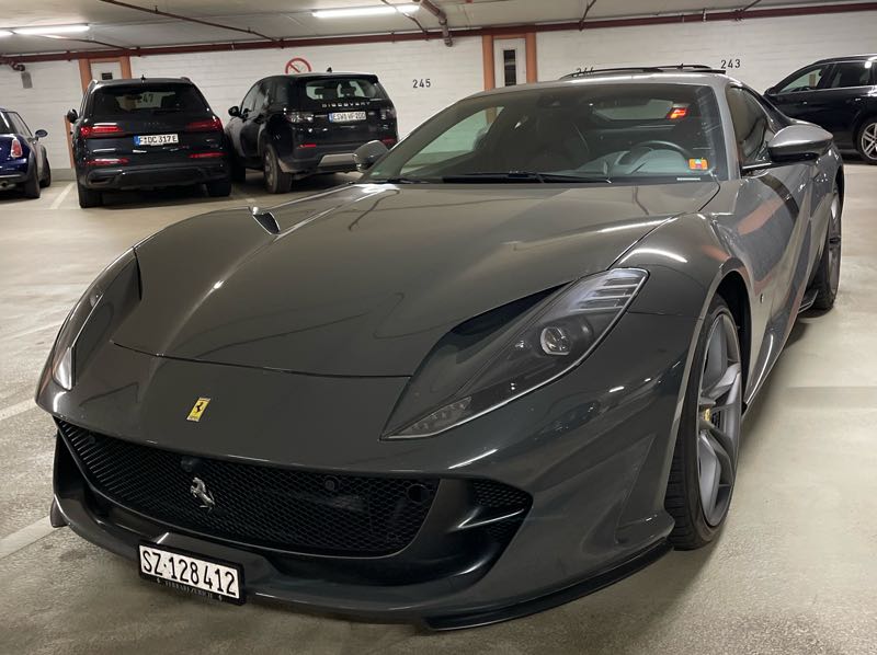 Ferrari 812 Superfast spotted in Frankfurt am Main