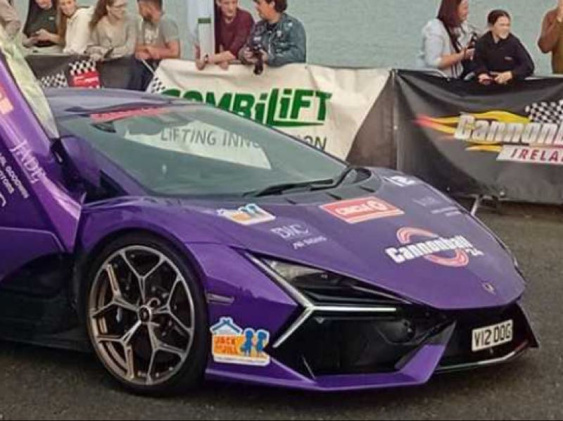 Lamborghini Sian spotted in Galway