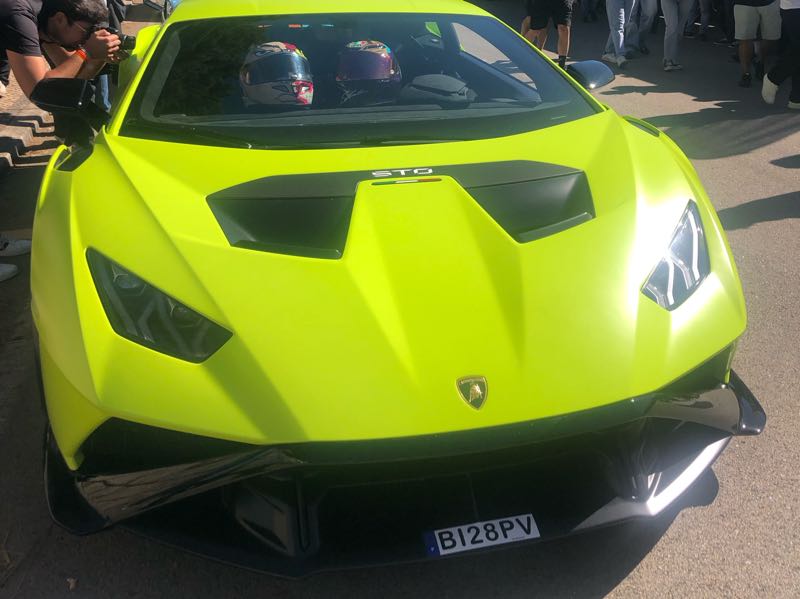 Lamborghini Huracán STO spotted in Viseu