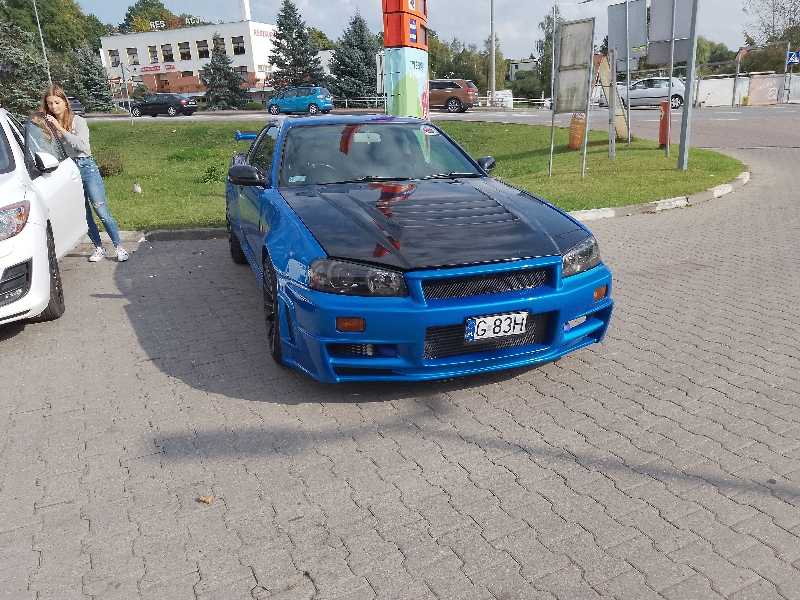 Nissan Skyline GT-R spotted in Gdańsk