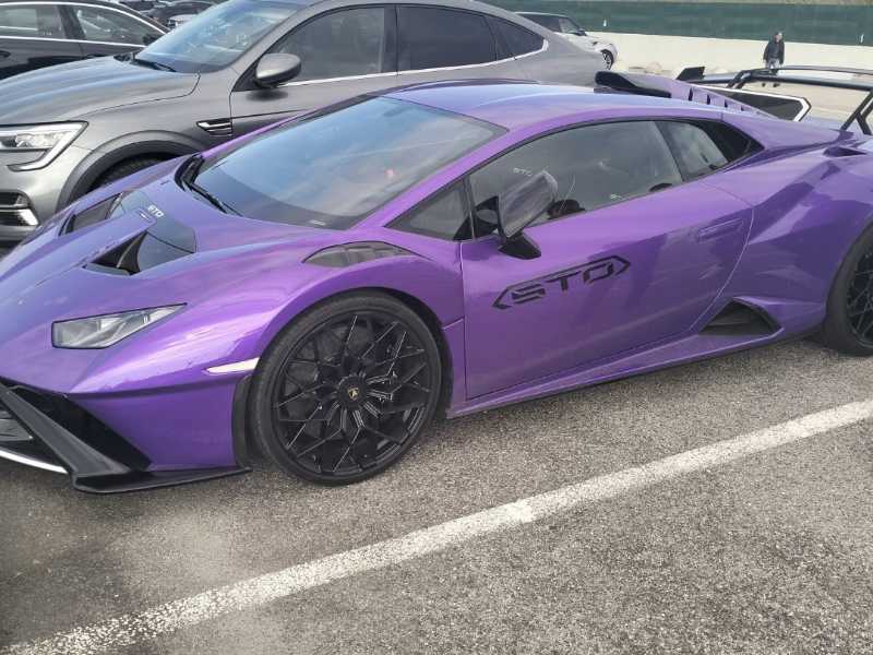 Lamborghini Aventador STO spotted in Terni