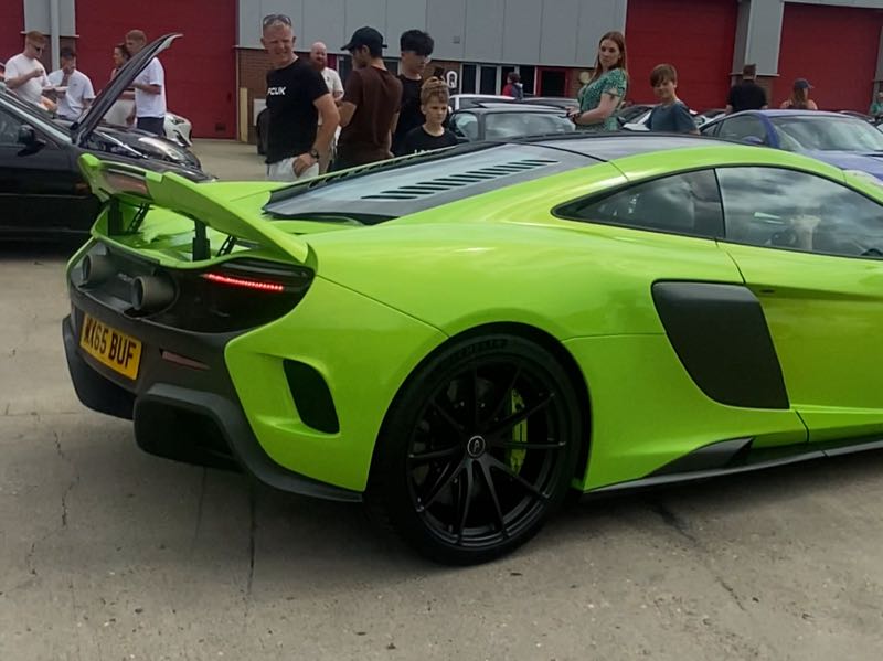 McLaren 675LT spotted in Telford