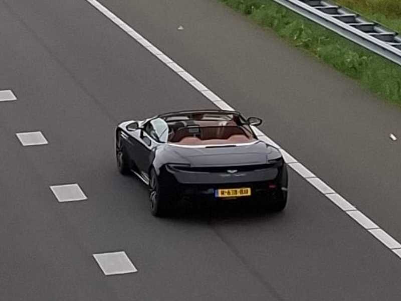 Aston Martin DB11 Volante spotted in Venlo