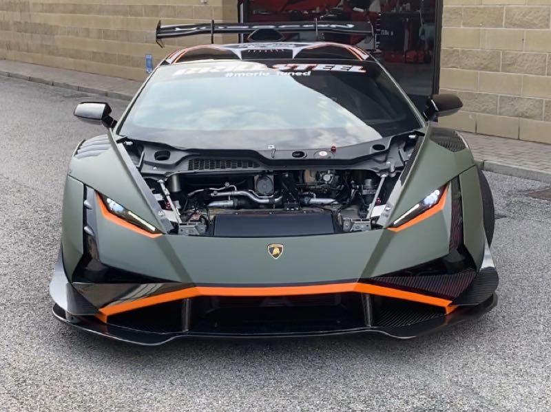 Lamborghini Huracán spotted in Treviso