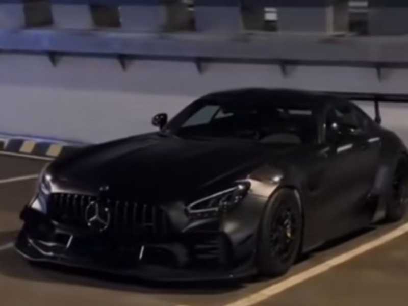 Mercedes-Benz AMG GT spotted in Matalascañas