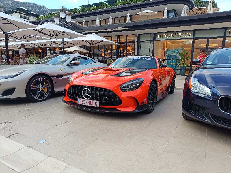 Mercedes-Benz AMG GT Black Series spotted in Monaco