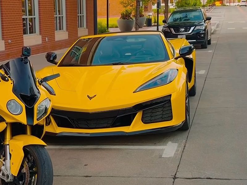 Chevrolet Corvette Z06 spotted in Székesfehérvár