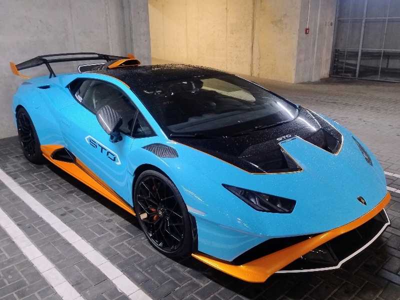 Lamborghini Huracán STO spotted in Biała Podlaska