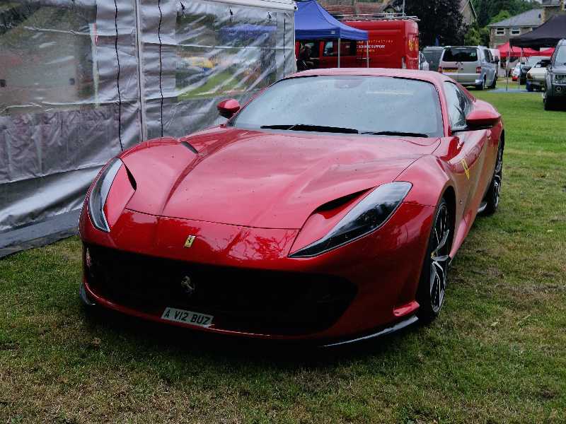Ferrari 812 Superfast spotted in Builth Wells