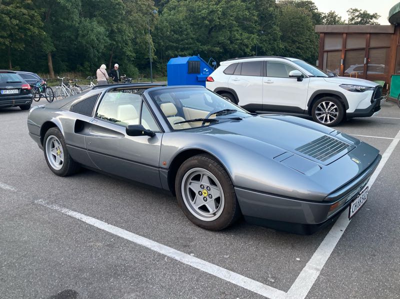 Ferrari 308 GTS spotted in Copenhagen