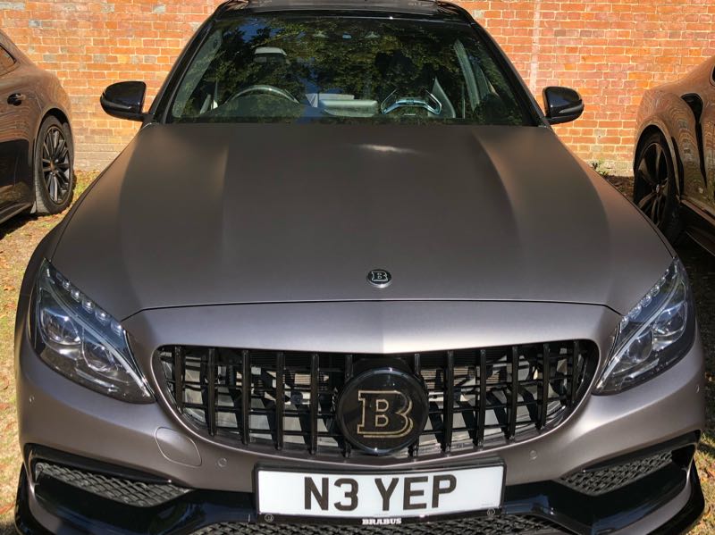 Mercedes-Benz Brabus C-Class spotted in Salisbury
