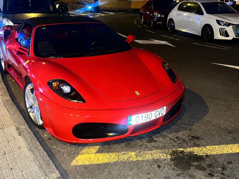 Ferrari F430 spotted in Santa Cruz de Tenerife