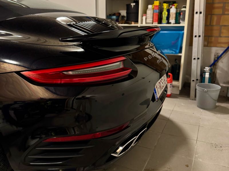 Porsche 911 Turbo S (2021) spotted in Kortrijk, Belgium