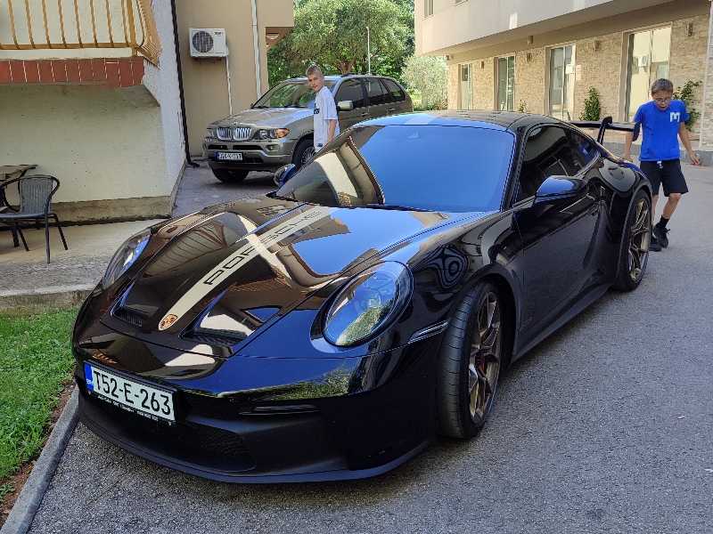 Porsche 911 GT3 RS spotted in Mostar