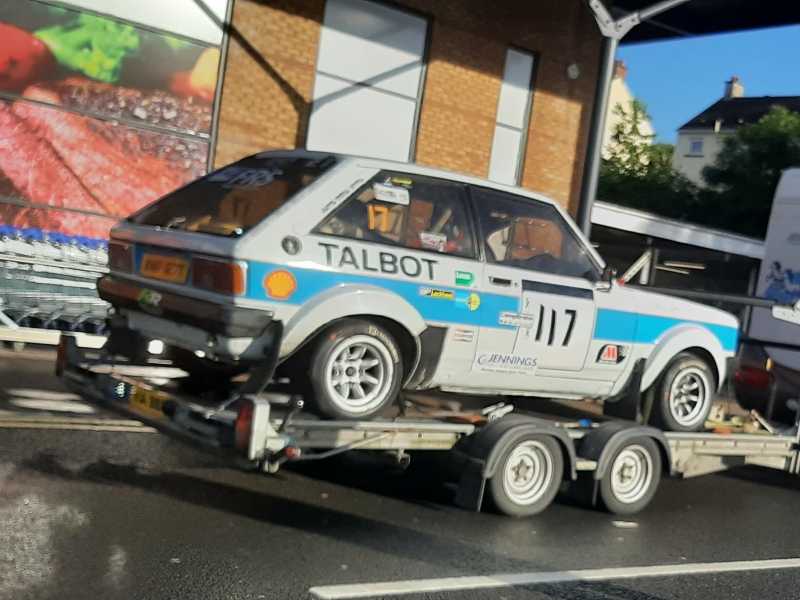 Talbot Sunbeam Lotus spotted in Enniskillen