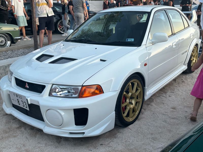 Mitsubishi Lancer Evolution VI spotted in Rijeka