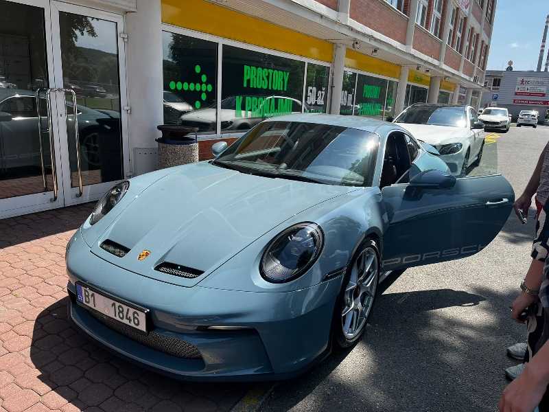 Porsche 911 GT3 spotted in Zlín