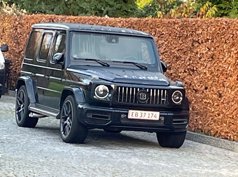 Mercedes-Benz G-Class (2021) spotted in Odense, Denmark