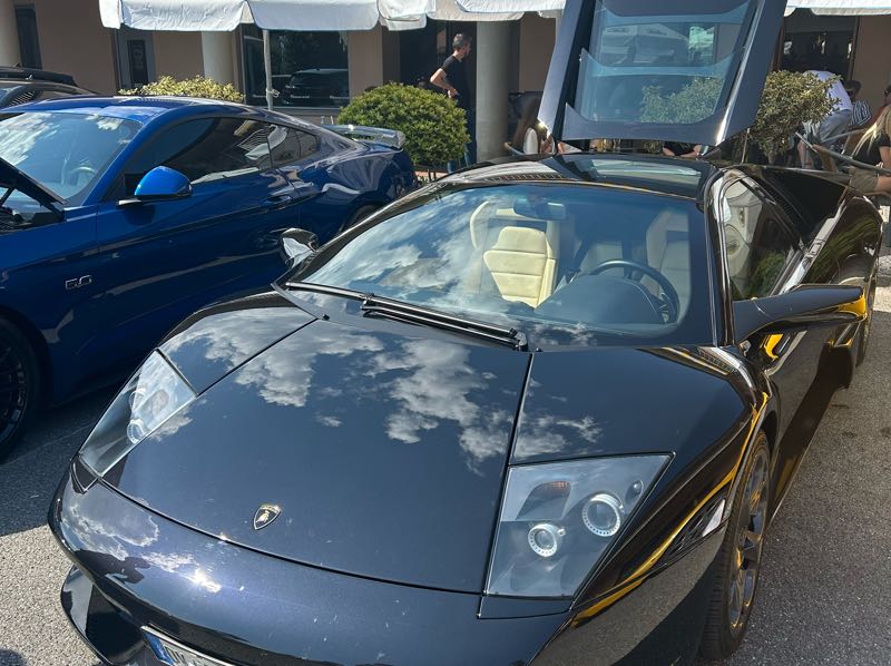 Lamborghini Murciélago spotted in Darfo Boario Terme