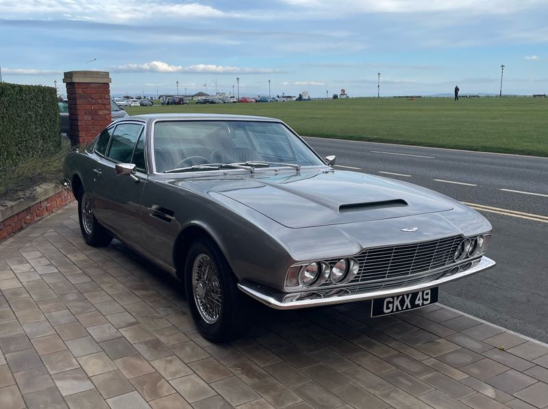 Aston Martin DBS spotted in Blackpool