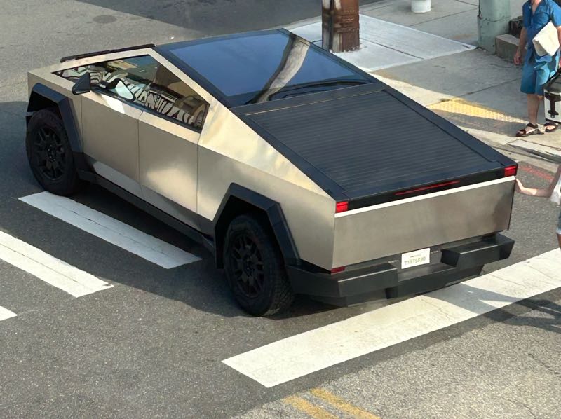 Tesla Cybertruck spotted in Ocean Pines