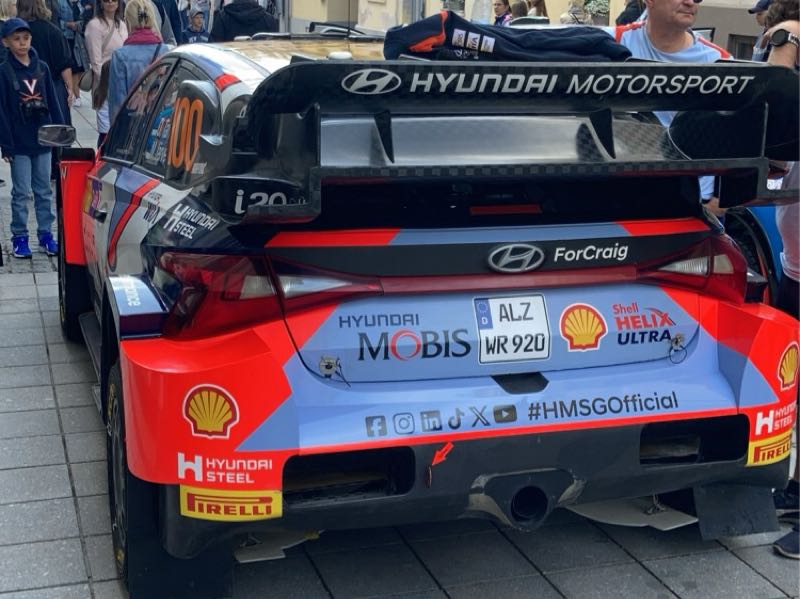 Hyundai i20 Coupe WRC spotted in Tartu
