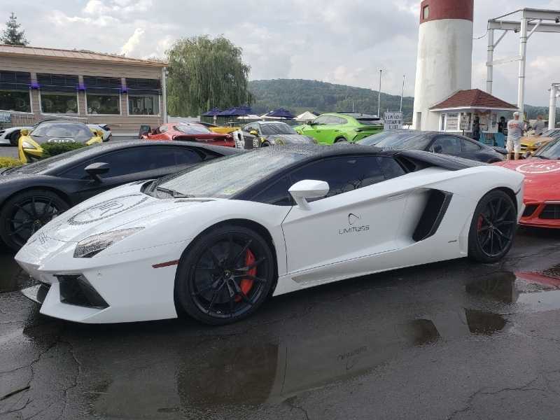Lamborghini Aventador spotted in Cooperstown