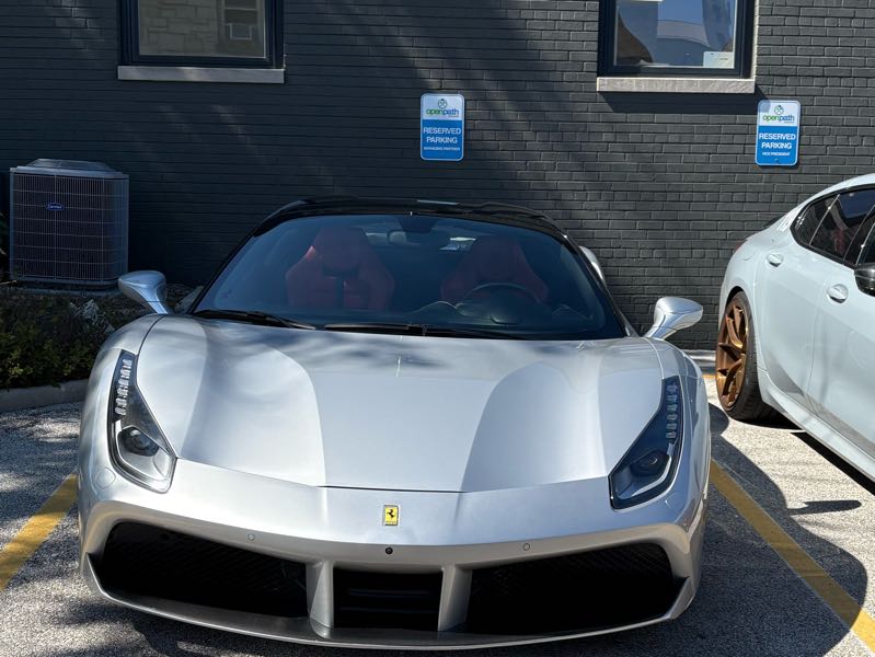 Ferrari 488 Spider spotted in Milwaukee