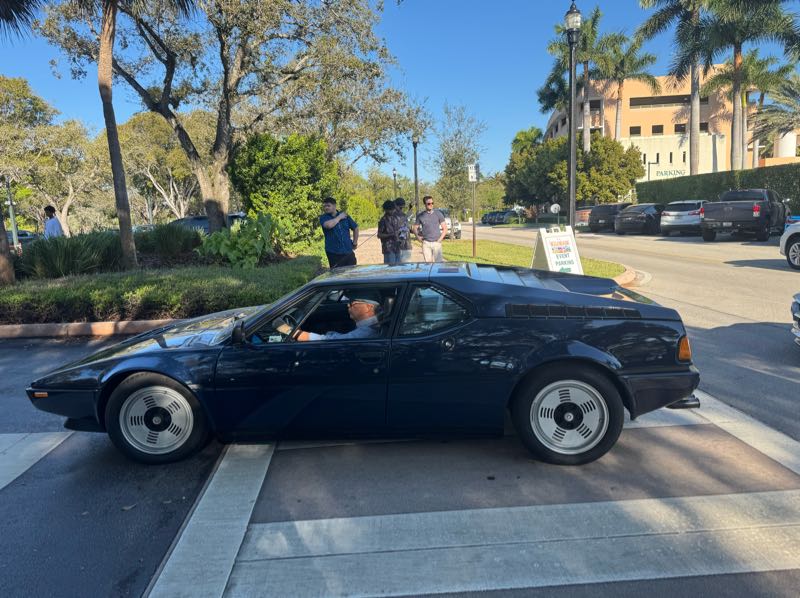 BMW M1 spotted in Miami