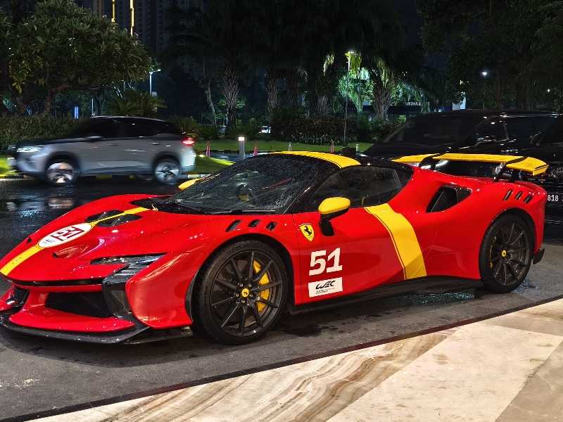 Ferrari 488 Pista spotted in Surabaya