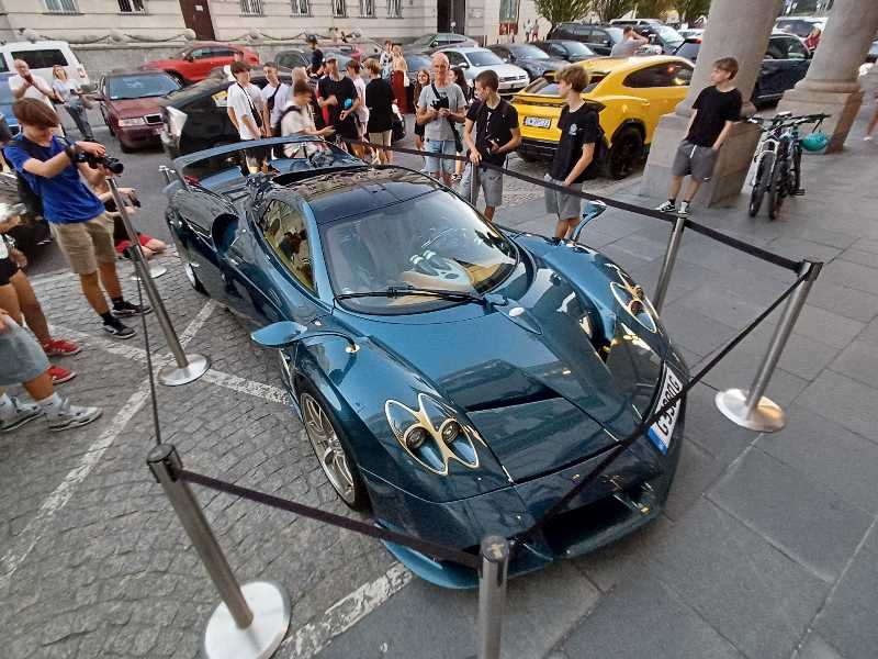 Pagani Huayra spotted in Warsaw