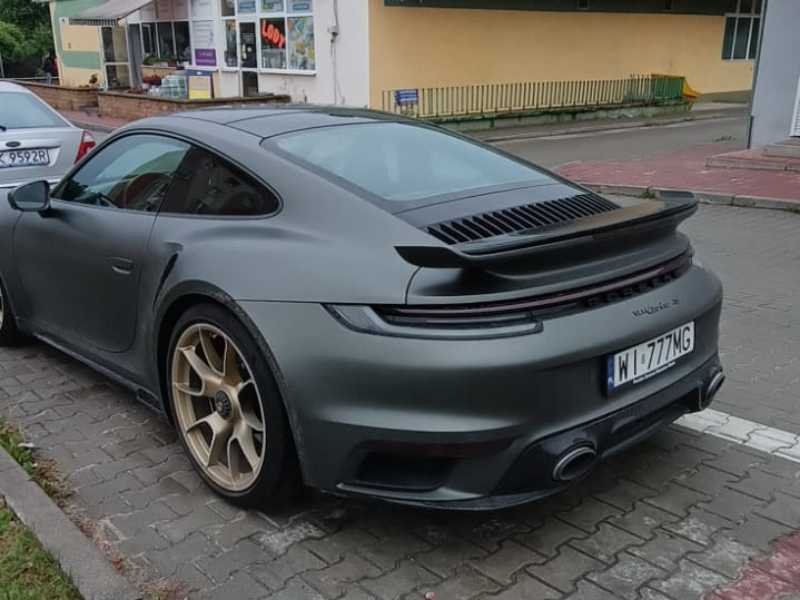 Porsche 911 Turbo S spotted in Kielce