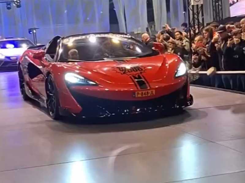 McLaren 570S Spider spotted in Brussels