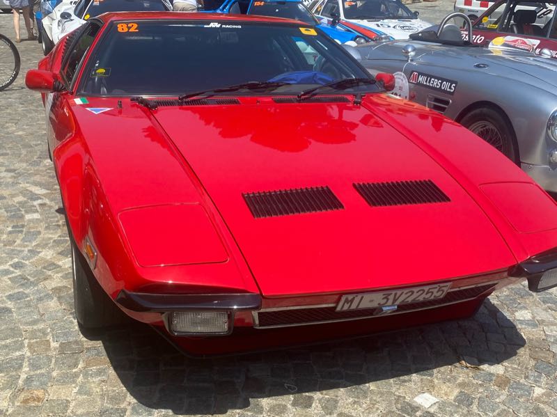 De Tomaso Pantera spotted in Salsomaggiore Terme